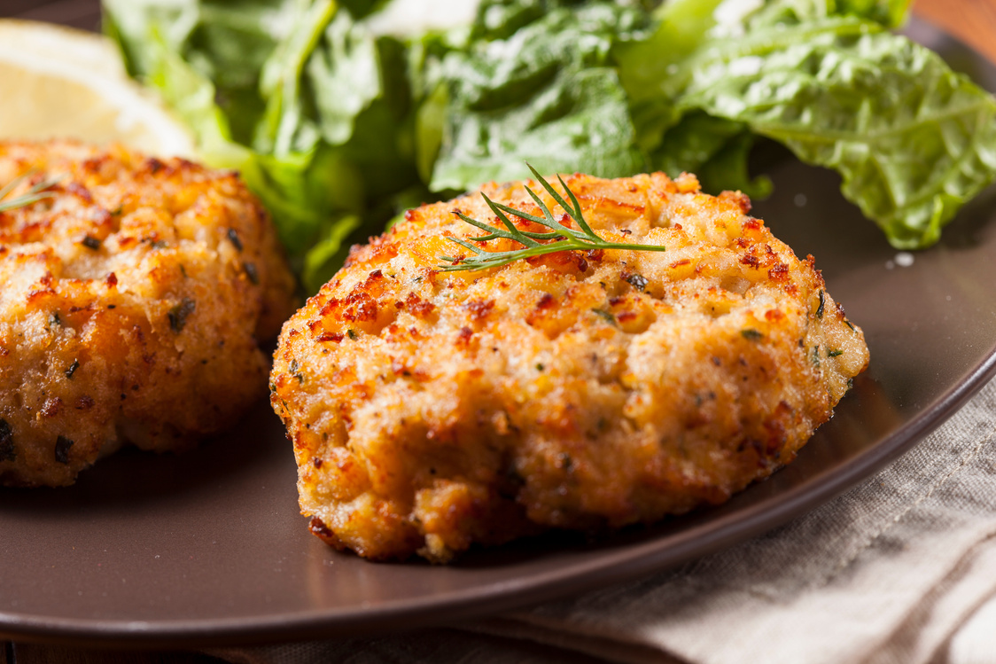 Organic Homemade Crab Cakes