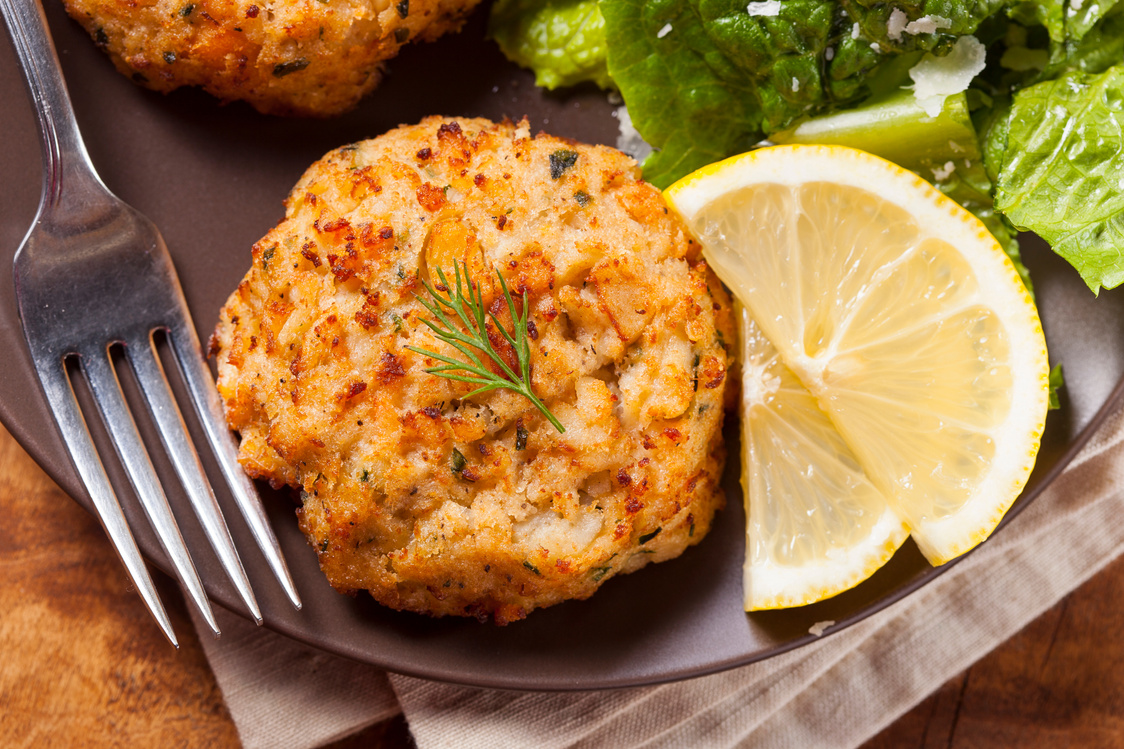 Organic Homemade Crab Cakes